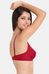 Souminie Single Layered Non-Wired Full Coverage Minimiser - Red — thumbnail 3