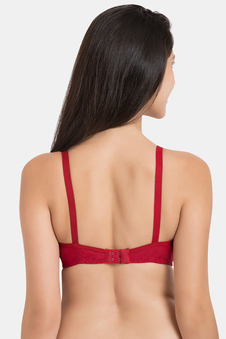 Souminie Single Layered Non-Wired Full Coverage Minimiser - Red — image 4