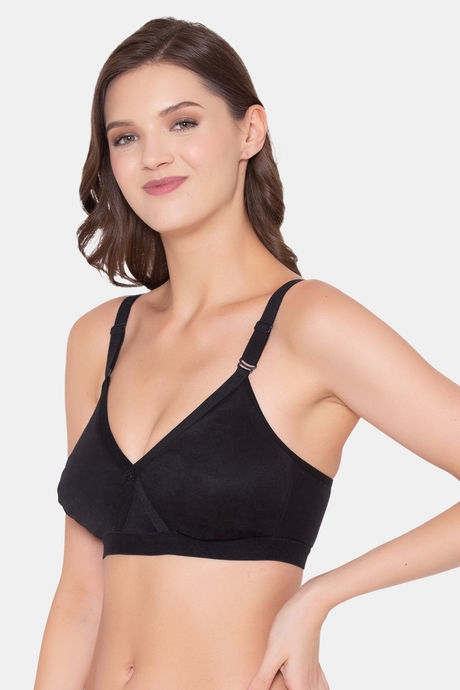 Souminie Double Layered Non-Wired Full Coverage Minimiser - Black — image 3