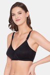 Souminie Double Layered Non-Wired Full Coverage Minimiser - Black — thumbnail 3