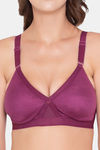 Souminie Double Layered Non-Wired Full Coverage Minimiser - Magenta — thumbnail 4