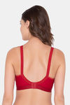 Souminie Double Layered Non-Wired Full Coverage Minimiser - Red — thumbnail 2