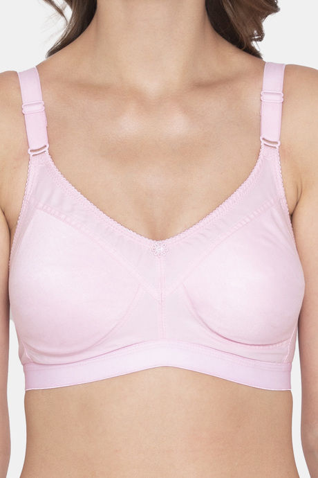 Souminie Double Layered Non-Wired Full Coverage Minimiser - Pink — image 4