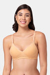 Souminie Padded Non-Wired Full Coverage T-Shirt Bra - Skin — thumbnail 1