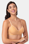 Souminie Padded Non-Wired Full Coverage T-Shirt Bra - Skin — thumbnail 3