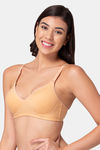 Souminie Padded Non-Wired Full Coverage T-Shirt Bra - Skin — thumbnail 4