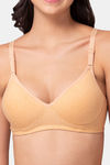 Souminie Padded Non-Wired Full Coverage T-Shirt Bra - Skin — thumbnail 5
