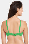 Souminie Single Layered Non-Wired Full Coverage Blouse Bra - Green — thumbnail 2
