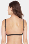 Souminie Double Layered Non-Wired Full Coverage Backless Bra - Black — thumbnail 2