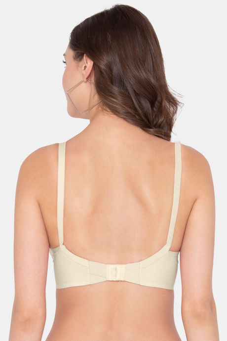 Souminie Double Layered Non Wired Full Coverage Minimiser Bra - Skin — image 2