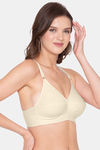 Souminie Double Layered Non Wired Full Coverage Minimiser Bra - Skin — thumbnail 4