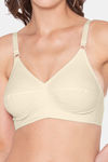 Souminie Double Layered Non Wired Full Coverage Minimiser Bra - Skin — thumbnail 5