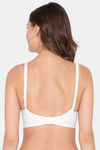 Souminie Double Layered Non Wired Full Coverage Minimiser Bra - White — thumbnail 2