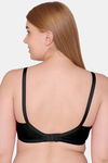 Souminie Double Layered Non Wired Full Coverage Minimiser Bra - Black — thumbnail 2