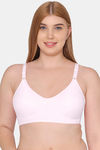 Souminie Double Layered Non Wired Full Coverage Minimiser Bra - Pink — thumbnail 1