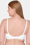 Souminie Double Layered Non Wired Full Coverage Minimiser Bra - White — thumbnail 2