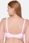 Souminie Double Layered Non Wired Full Coverage Minimiser Bra - Pink — thumbnail 2