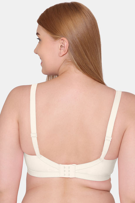 Souminie Double Layered Non Wired Full Coverage Minimiser Bra - Skin — image 2