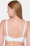 Souminie Double Layered Non Wired Full Coverage Minimiser Bra - White — thumbnail 2