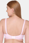 Souminie Double Layered Non Wired Full Coverage Minimiser Bra - Pink — thumbnail 2