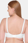 Souminie Double Layered Non Wired Full Coverage Minimiser Bra - White — thumbnail 2