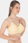 Souminie Double Layered Non Wired Full Coverage Minimiser Bra - Skin — thumbnail 4