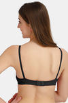 Exotica Lingerie Double Layered Non Wired Full Coverage Tshirt Bra - Black — thumbnail 2