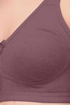 Exotica Lingerie Double Layered Non Wired Full Coverage Minimiser Bra - Brown — thumbnail 5
