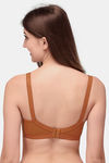 Exotica Lingerie Double Layered Non Wired Full Coverage Minimiser Bra - Orange — thumbnail 4