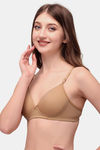 Exotica Lingerie Padded Non Wired Medium Coverage Push up Bra - Skin — thumbnail 3