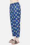 Smarty Pants Satin Pyjama Set - Navy Blue — thumbnail 6