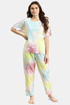 Prakrti Cloth Cafe Cotton Pyajama Set - Multi — thumbnail 1