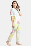 Prakrti Cloth Cafe Cotton Pyajama Set - Multi — thumbnail 2