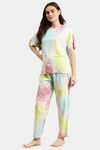 Prakrti Cloth Cafe Cotton Pyajama Set - Multi — thumbnail 3