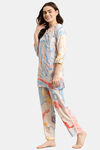 Prakrti Cloth Cafe Rayon Pyajama Set - Multi — thumbnail 3