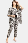 Prakrti Cloth Cafe Cotton Pyajama Set - White — thumbnail 4