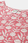 Prakrti Cloth Cafe Cotton Pyajama Set - Pink — thumbnail 5