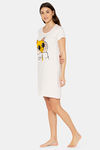 Lounge Dreams Cotton Nightdress - White — thumbnail 2