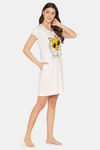 Lounge Dreams Cotton Nightdress - White — thumbnail 4