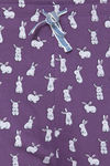 Lounge Dreams Cotton Night Suit - Purple — thumbnail 6