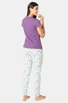 Lounge Dreams Cotton Night Suit - Green — thumbnail 3