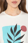Lounge Dreams Cotton Shorts Set - Off White — thumbnail 4