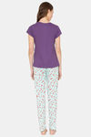 Lounge Dreams Cotton Top - Purple — thumbnail 2