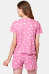 Lounge Dreams Cotton Shorts Set - Pink — thumbnail 4
