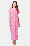 Lounge Dreams Cotton Nightdress - Pink — thumbnail 5