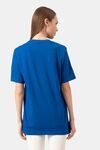 Lounge Dreams Cotton T-Shirt - Blue — thumbnail 4
