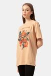 Lounge Dreams Cotton T-Shirt - Beige — thumbnail 2