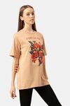 Lounge Dreams Cotton T-Shirt - Beige — thumbnail 4