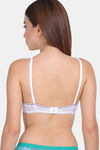 Lily Single Layered Non-Wired 3/4Th Coverage Super Support Bra - White — thumbnail 2
