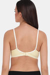 Lily Single Layered Non Wired High / 3/4Th + Coverage Sleep Bra - Lemon — thumbnail 2